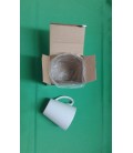 Taza C 11Oz Conica blanca con caja