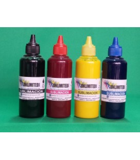 Tinta Sublimar Kit 60 ml CMYK